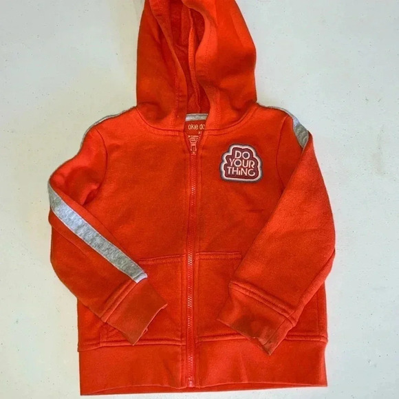 Okie Dokie 2T zip up sweatshirt - Picture 1 of 2